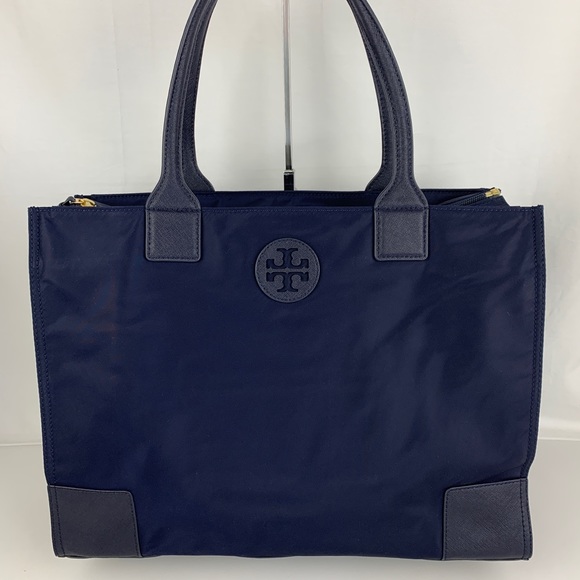 Tory Burch Handbags - New Tory Burch Ella Packable Nylon Leather Tote